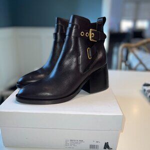 SeeByChloe Averi Heeled Ankle Booties